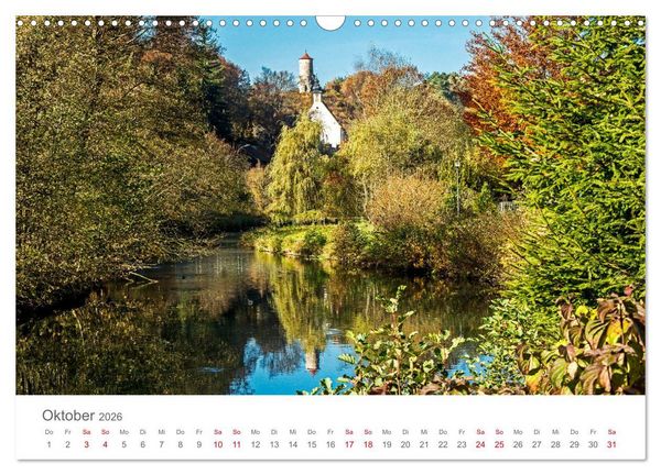 Produktbild: Wunderbare Fr&auml;nkische Schweiz (Wandkalender 2026 DIN A3 quer), CALVENDO Monatskalender