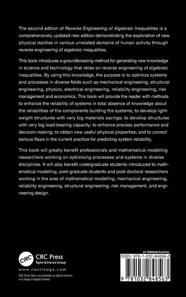Produktbild: Reverse Engineering of Algebraic Inequalities
