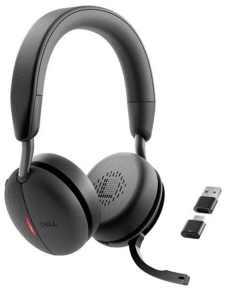 Produktbild: Dell ANC-WL5024 On Ear Headset Bluetooth&reg; Schwarz Mikrofon-Rauschunterdr&uuml;ckung Batterieladeanzeige, Headset Computer