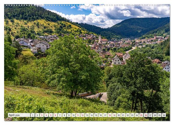 Produktbild: Schwarzwald - Das Murgtal (Wandkalender 2026 DIN A2 quer), CALVENDO Monatskalender