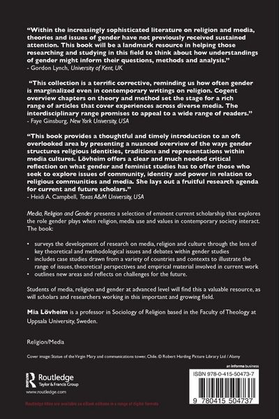Produktbild: Media, Religion and Gender