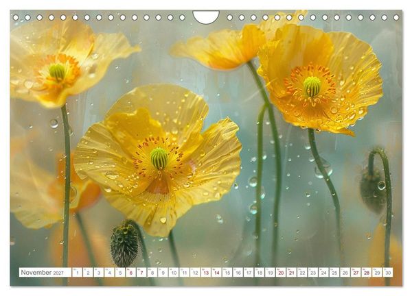 Produktbild: Bezaubernde Mohnblumen (Wandkalender 2027 DIN A4 quer), CALVENDO Monatskalender