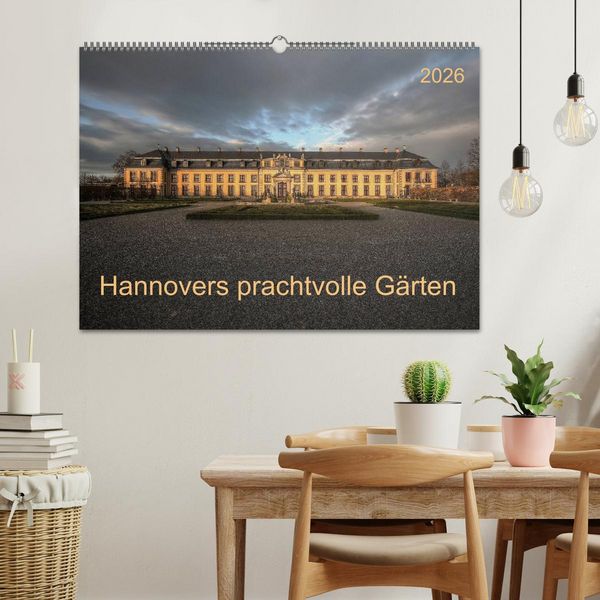 Produktbild: Hannovers prachtvolle G&auml;rten (Wandkalender 2026 DIN A2 quer), CALVENDO Monatskalender