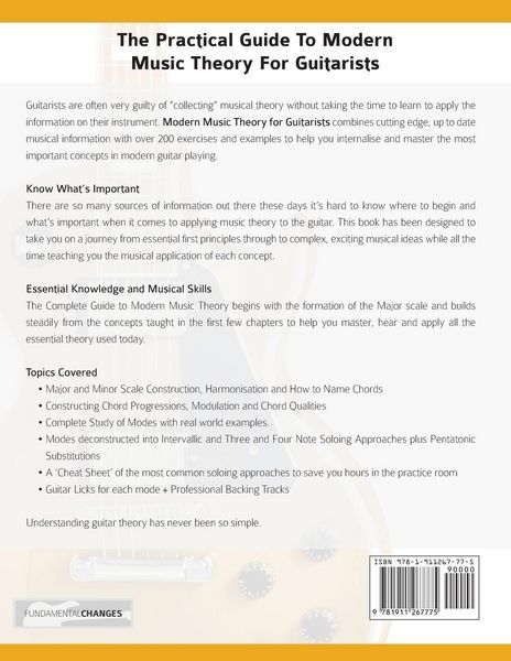 Produktbild: The Practical Guide to Modern Music Theory for Guitarists