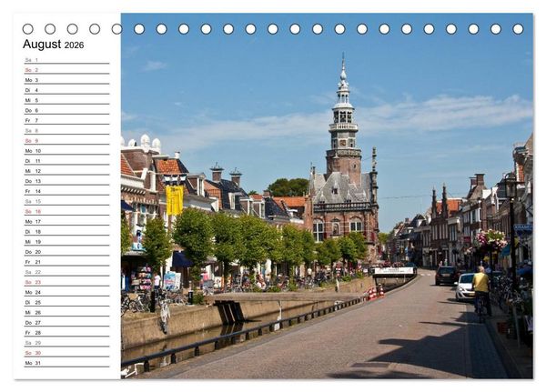 Produktbild: Friesland - Fryslan (Tischkalender 2026 DIN A5 quer), CALVENDO Monatskalender