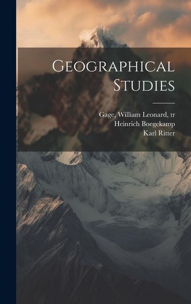 Produktbild: Geographical Studies