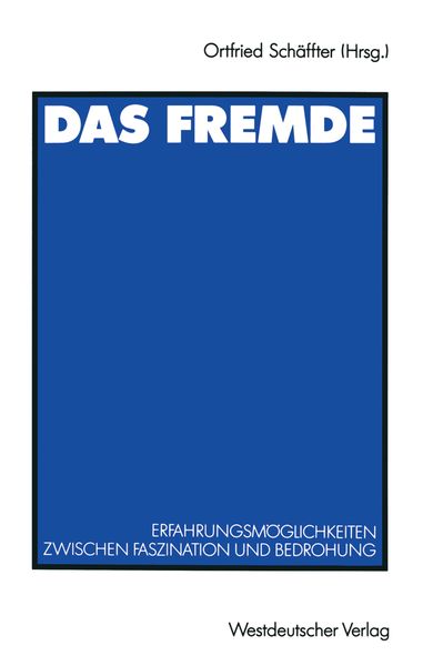 Produktbild: Das Fremde