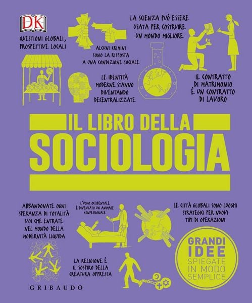 Produktbild: Il libro della sociologia. Grandi idee spiegate in modo semplice
