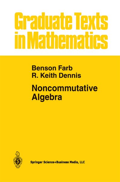 Produktbild: Noncommutative Algebra