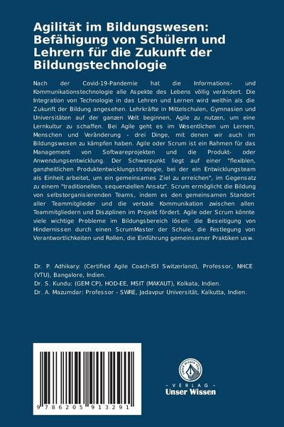 Produktbild: Agilit&auml;t im Bildungswesen: Bef&auml;higung von Sch&uuml;lern und Lehrern f&uuml;r die Zukunft der Bildungstechnologie