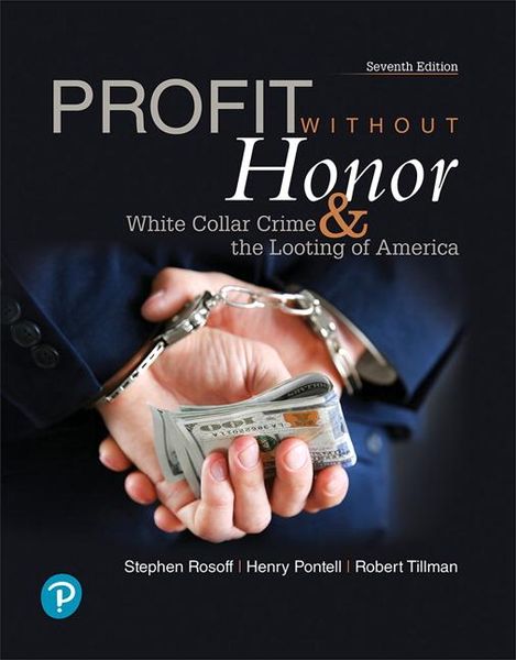 Produktbild: Rosoff, S: Profit Without Honor
