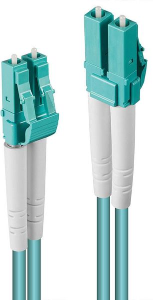 Produktbild: LINDY 46402 Glasfaser LWL Anschlusskabel 50.00 m Blau [1x LC-Stecker - 1x LC-Stecker] 50/125 &micro; Multimode OM3