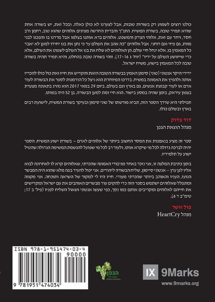 Produktbild: What Is the Gospel? (Hebrew)