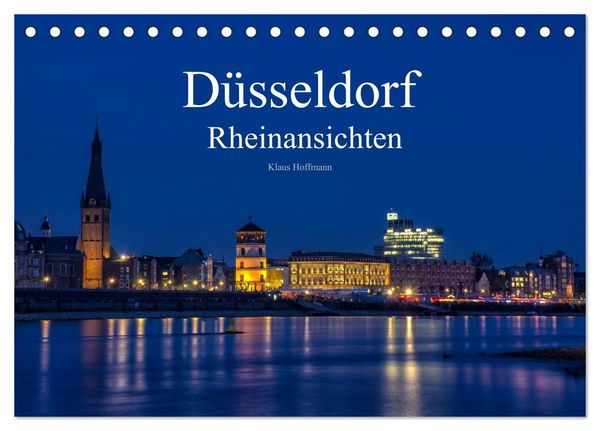 Produktbild: D&uuml;sseldorf - Rheinansichten (Tischkalender 2026 DIN A5 quer), CALVENDO Monatskalender