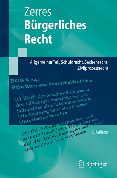 Produktbild: B&uuml;rgerliches Recht