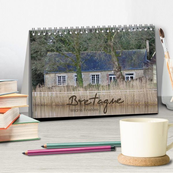 Produktbild: Bretagne - Wildnis Finist&egrave;re (Tischkalender 2026 DIN A5 quer), CALVENDO Monatskalender