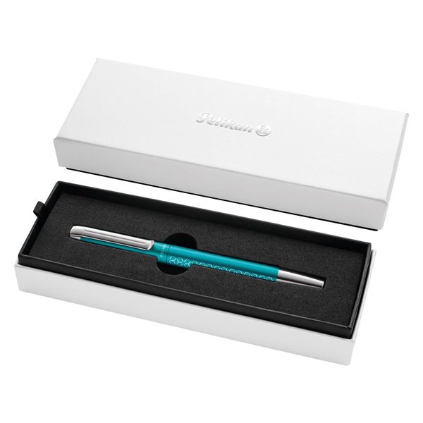 Produktbild: Pelikan Tintenroller Roller Pura® R40 im G25 Geschenk-Etui, Türkis