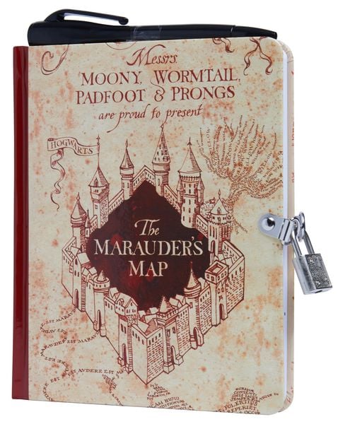 Produktbild: Harry Potter: Marauder's Map Lock and Key Diary