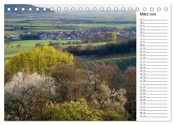 Produktbild: DER STEIGERWALD - Impressionen einer Landschaft (Tischkalender 2026 DIN A5 quer), CALVENDO Monatskalender