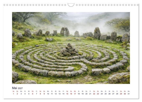 Produktbild: Mythologische Labyrinthe (Wandkalender 2027 DIN A3 quer), CALVENDO Monatskalender