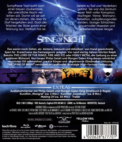 Produktbild: The Spine of Night