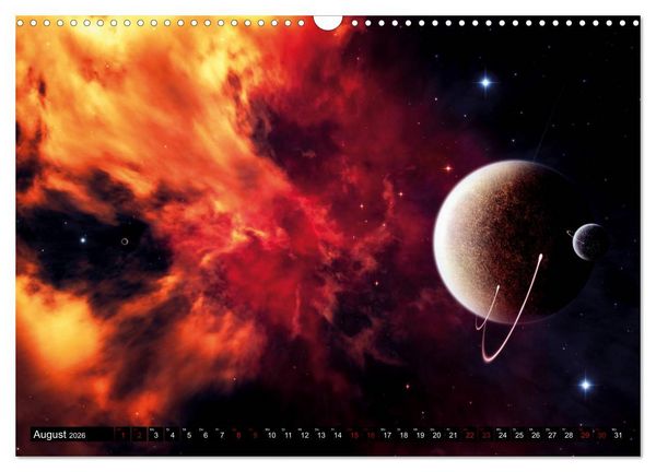 Produktbild: Sternenwelten (Wandkalender 2026 DIN A3 quer), CALVENDO Monatskalender