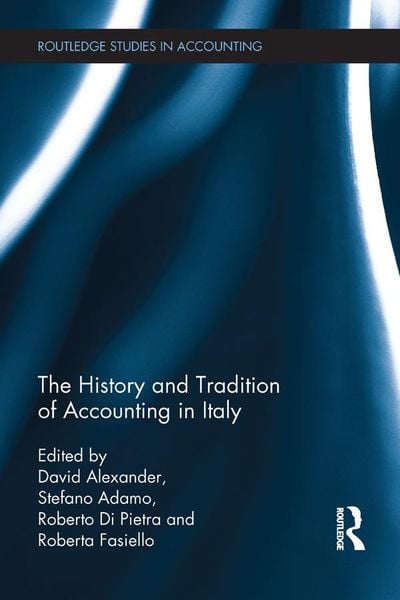 Produktbild: The History and Tradition of Accounting in Italy