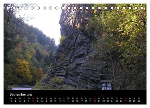 Produktbild: Mein liebes Lausitzer Gebirge (Tischkalender 2026 DIN A5 quer), CALVENDO Monatskalender