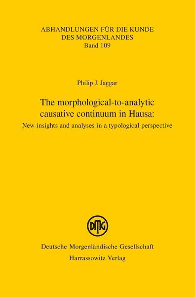 Produktbild: The morphological-to-analytic causative continuum in Hausa: