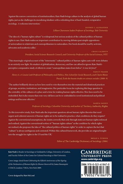 Produktbild: The Cultural Politics of Human Rights
