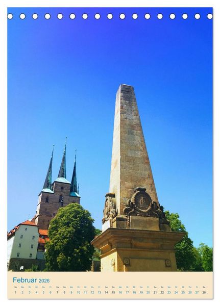 Produktbild: Erfurt und Eisenach - Traumhaft Sch&ouml;n (Tischkalender 2026 DIN A5 hoch), CALVENDO Monatskalender