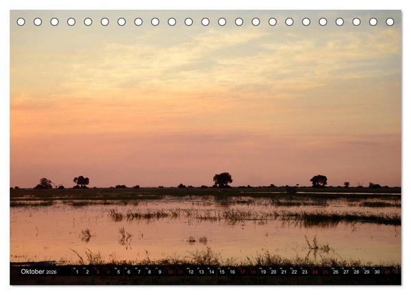 Produktbild: Faszination Botswana (Tischkalender 2026 DIN A5 quer), CALVENDO Monatskalender