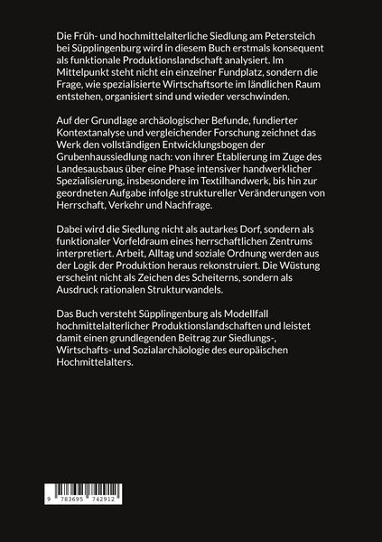 Produktbild: Die Grubenhaussiedlung am Petersteich