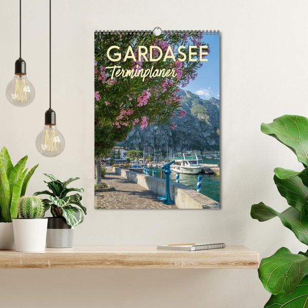 Produktbild: GARDASEE Terminplaner (Wandkalender 2026 DIN A3 hoch), CALVENDO Monatskalender