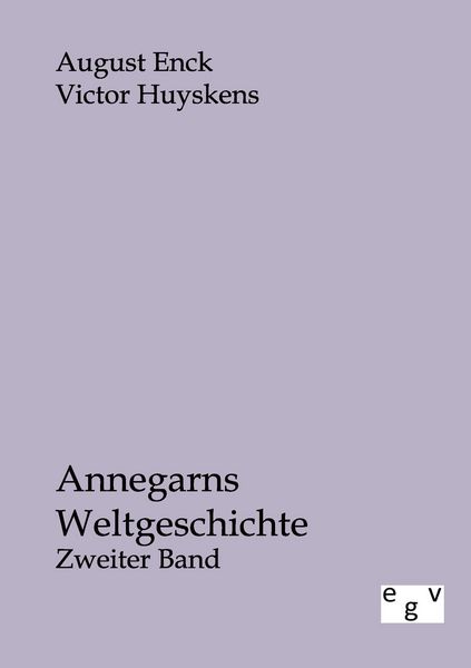 Produktbild: Annegarns Weltgeschichte