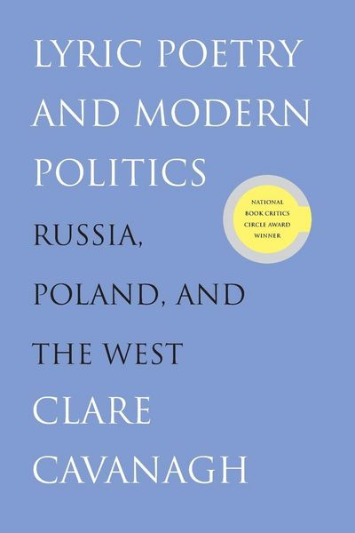 Produktbild: Lyric Poetry and Modern Politics
