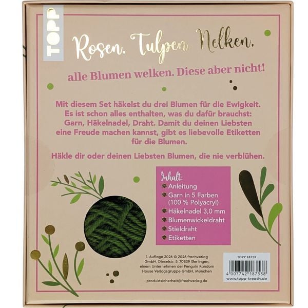 Produktbild: Gr&uuml;&szlig;e aus dem Blumengarten. Zum Selber-H&auml;keln