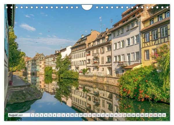 Produktbild: Romantisches Stra&szlig;burg (Wandkalender 2027 DIN A4 quer), CALVENDO Monatskalender