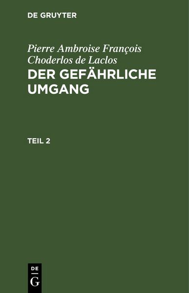 Produktbild: Der gef&auml;hrliche Umgang. Teil 2