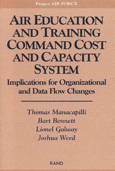 Produktbild: Air Education and Training Command Cost and Capacity System