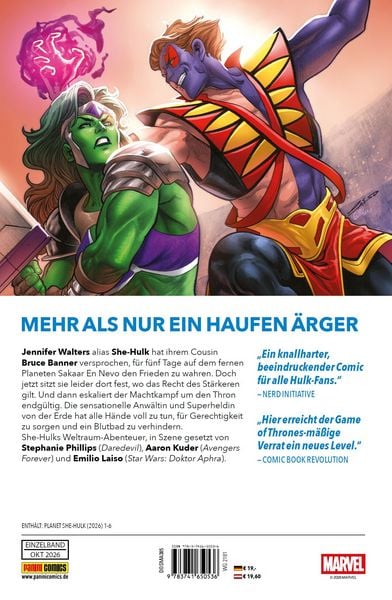Produktbild: Planet She-Hulk: Kampf um die Krone