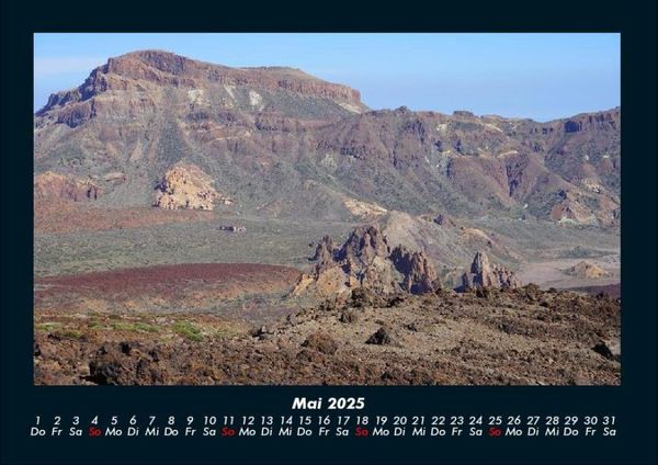 Produktbild: Bergige Welten 2025 Fotokalender DIN A4