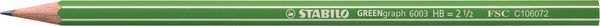 Produktbild: STABILO Bleistift GREENgraph oGummi gr