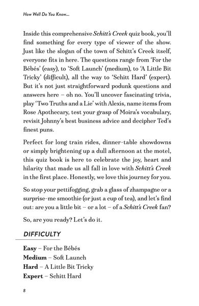 Produktbild: How Well Do You Know ... Schitt's Creek?