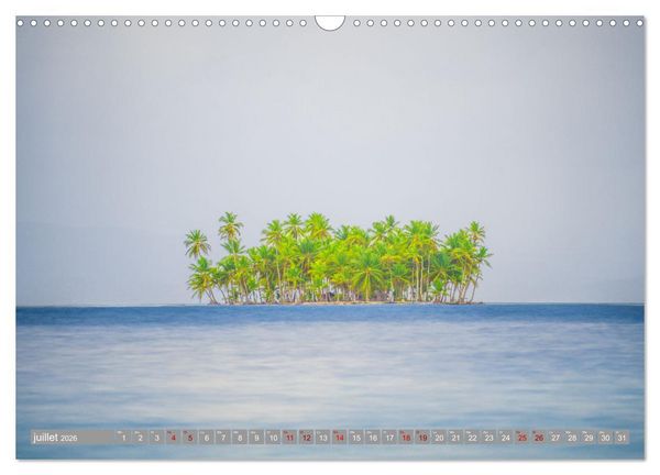 Produktbild: Am&eacute;rique Centrale - Des paysages fantastique du Panama au Guatemala (Calendrier mural 2026 DIN A3 vertical), CALVENDO calendrier mensuel