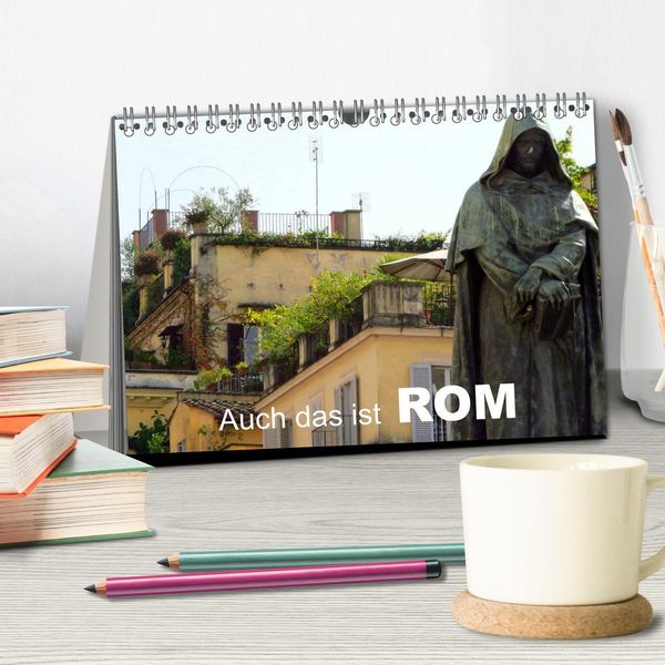 Produktbild: Auch das ist ROM (Tischkalender 2026 DIN A5 quer), CALVENDO Monatskalender
