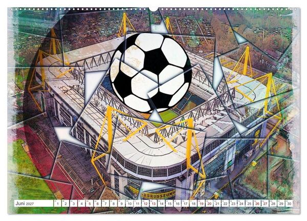 Produktbild: Auf geht&acute;s nach Dortmund (hochwertiger Premium Wandkalender 2027 DIN A2 quer), Kunstdruck in Hochglanz