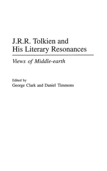 Produktbild: J.R.R. Tolkien and His Literary Resonances