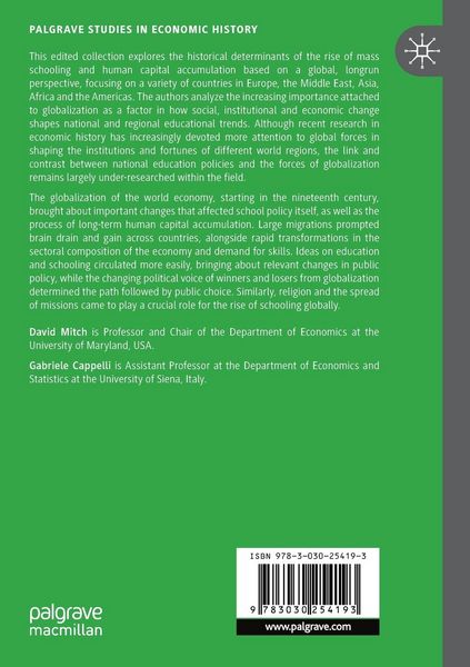 Produktbild: Globalization and the Rise of Mass Education