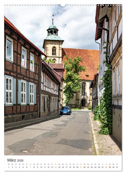Produktbild: Die Stadt Hornburg (hochwertiger Premium Wandkalender 2026 DIN A2 hoch), Kunstdruck in Hochglanz